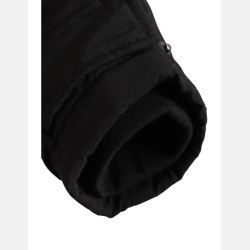 CZARNA męska czapka OCIEPLANA polar uniwersalna MORAJ